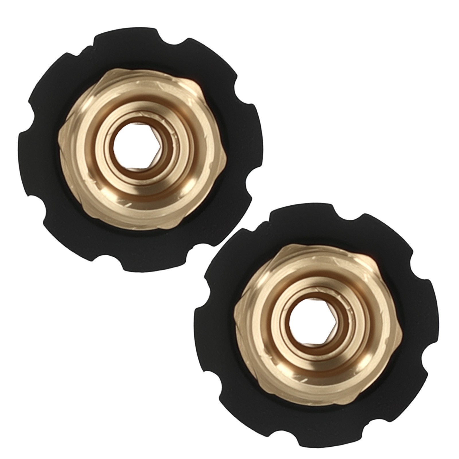 2 PCS Pressure Washer Fitting M22 15mm Female to M22 14mm Male Brass 5000PSI Max