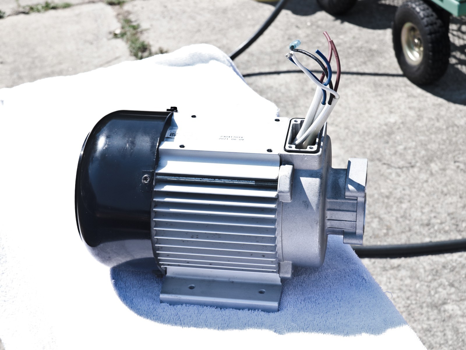 RY142300NVM Electric Motor OEM for Ryobi Pressure washer Reduced