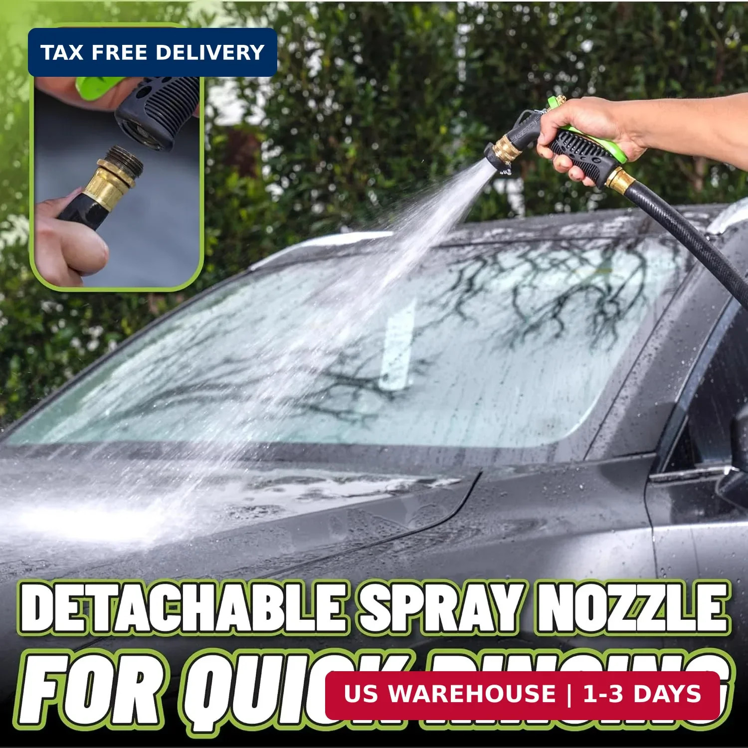Chemical Guys TORQ Foam Blaster 6 – Foam Cannon Garden Hose Attachment, Easy to