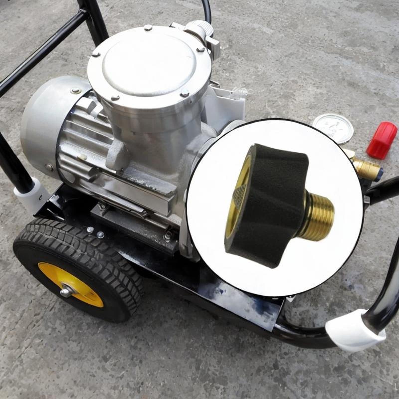 Cleaning Water Inlet Fitting Coupler Sturdy Metal for Pressure Washer Pump