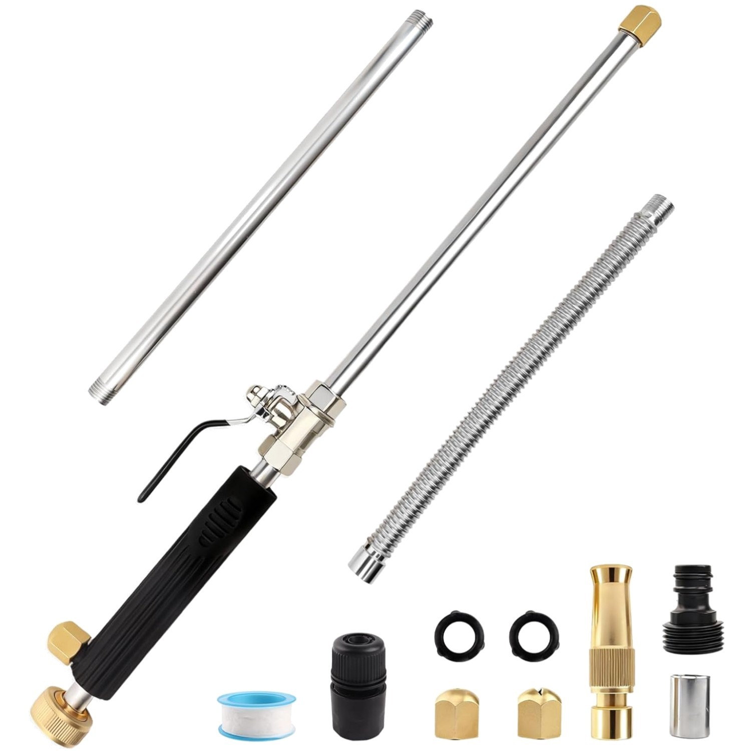 Hydro Nozzle Wand for Car and Patio Cleaning