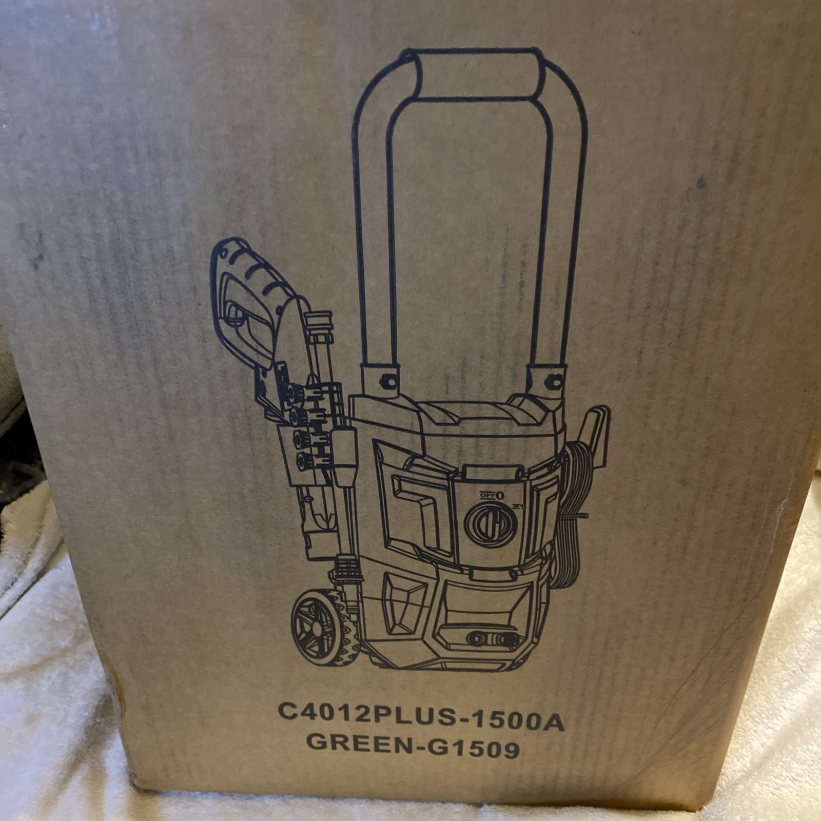 1800 psi home pressure washer-1.2GPM- Zelenpro Yao- Brand New in unopened box