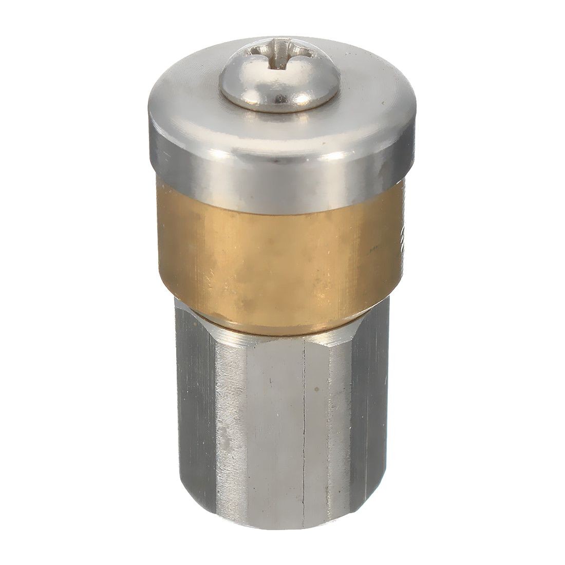 Steel Pressure Washer Sewer Cleaning Pipe Jetter Rotary Nozzle 3 1/8 inch7645