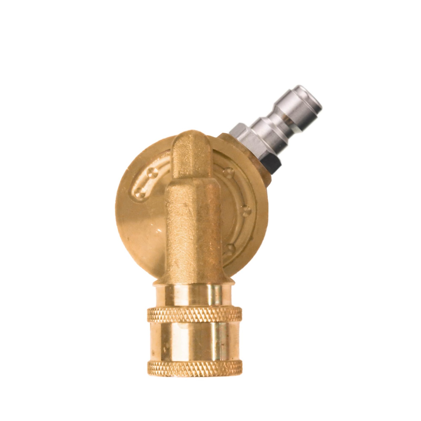 Pressure Washer Pivoting Coupler 7 Angles Gutter Cleaner Attachment 240 Degre…