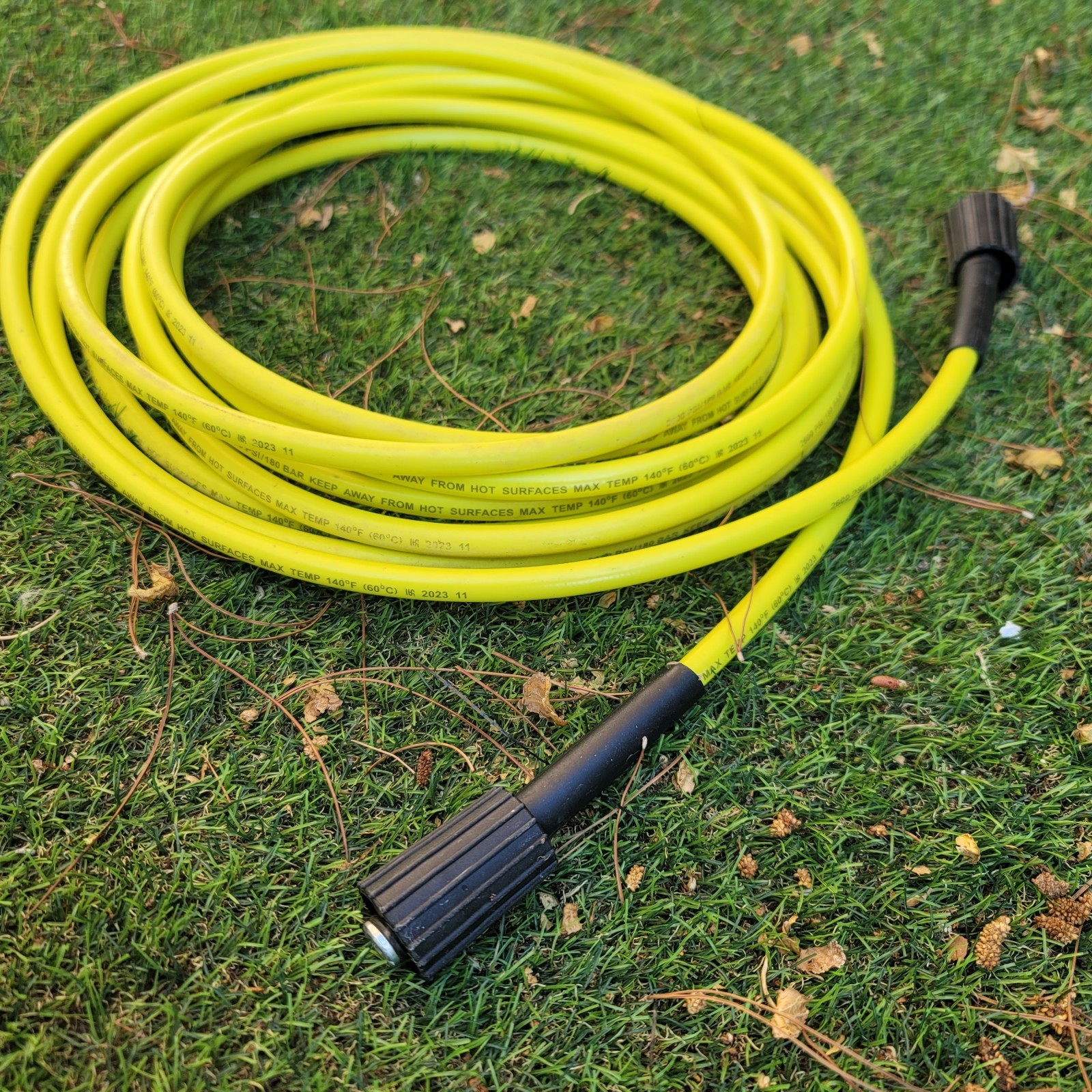 Ryobi High Performance Electric Pressure Washer Hose RY142500 25ft 2500psi