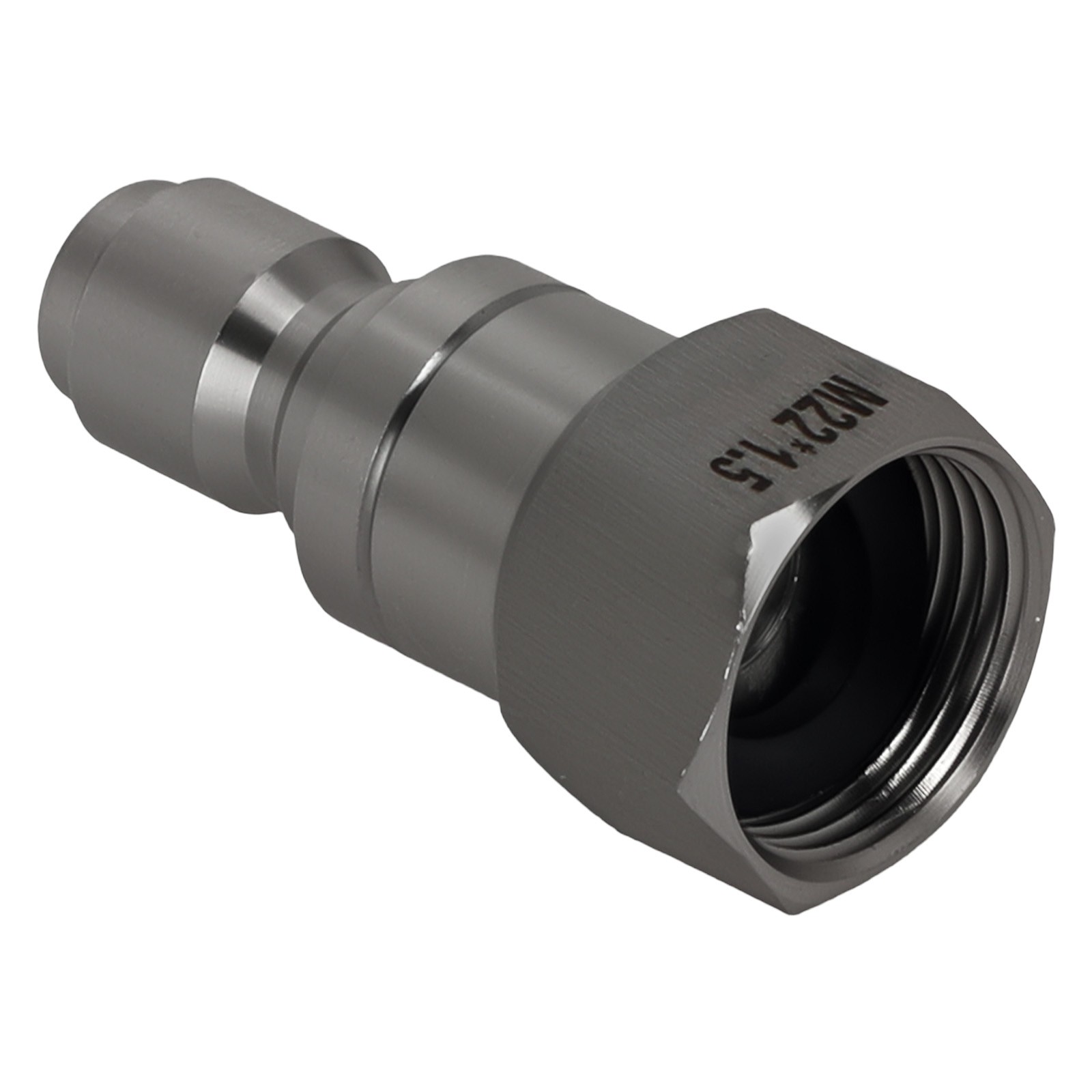 M22 Female to 3/8″ QC Swivel Adapter for Pressure Washer Hose Gun Fitting