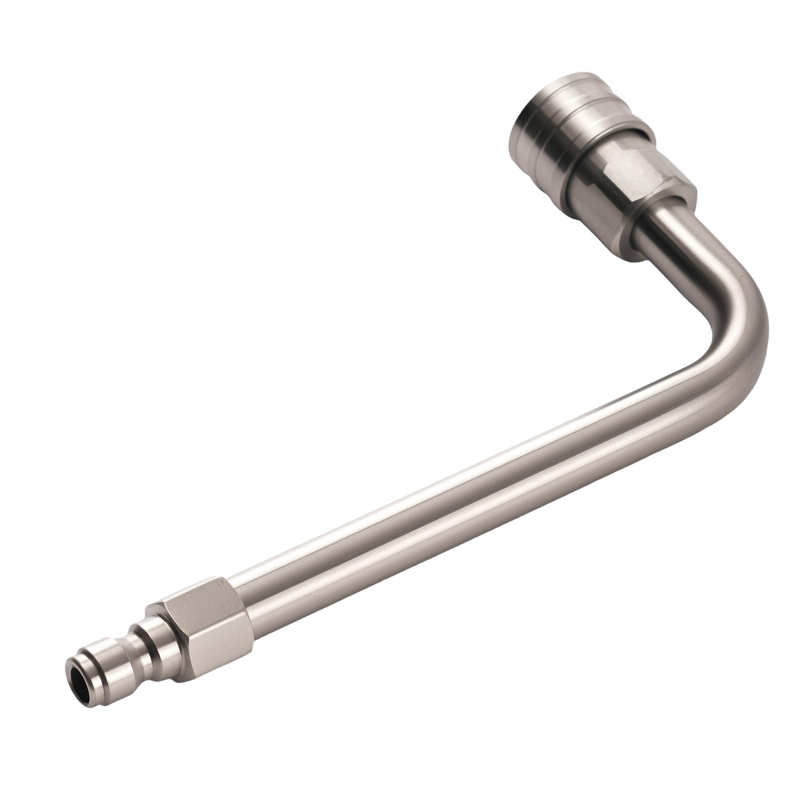 120″ Pressure Washer Extension Rod Stainless Steel Gutter Cleaning Tool Kit