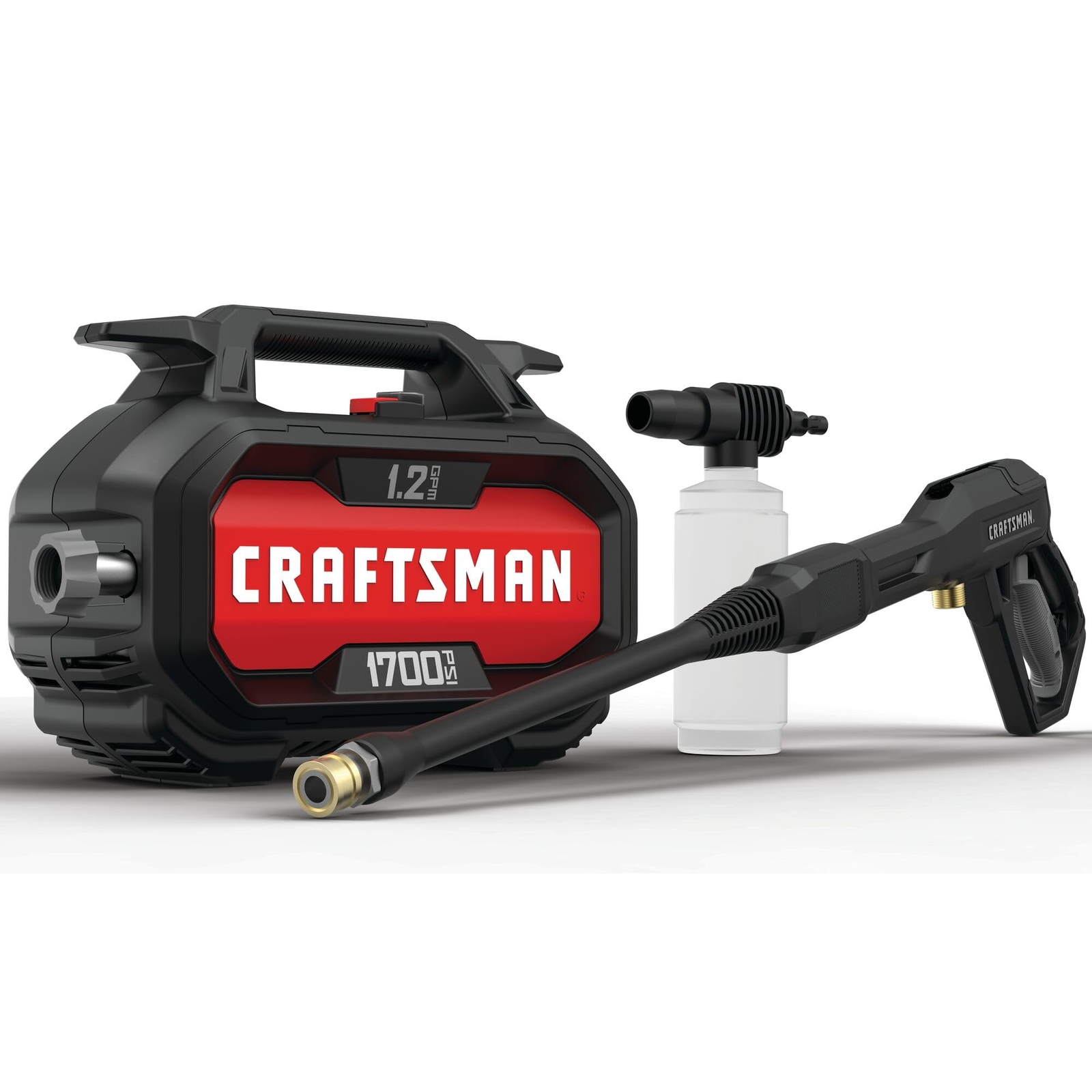 CRAFTSMAN Electric Pressure Washer, Cold Water, 1700-PSI, 1.2-GPM, Corded (CMEPW