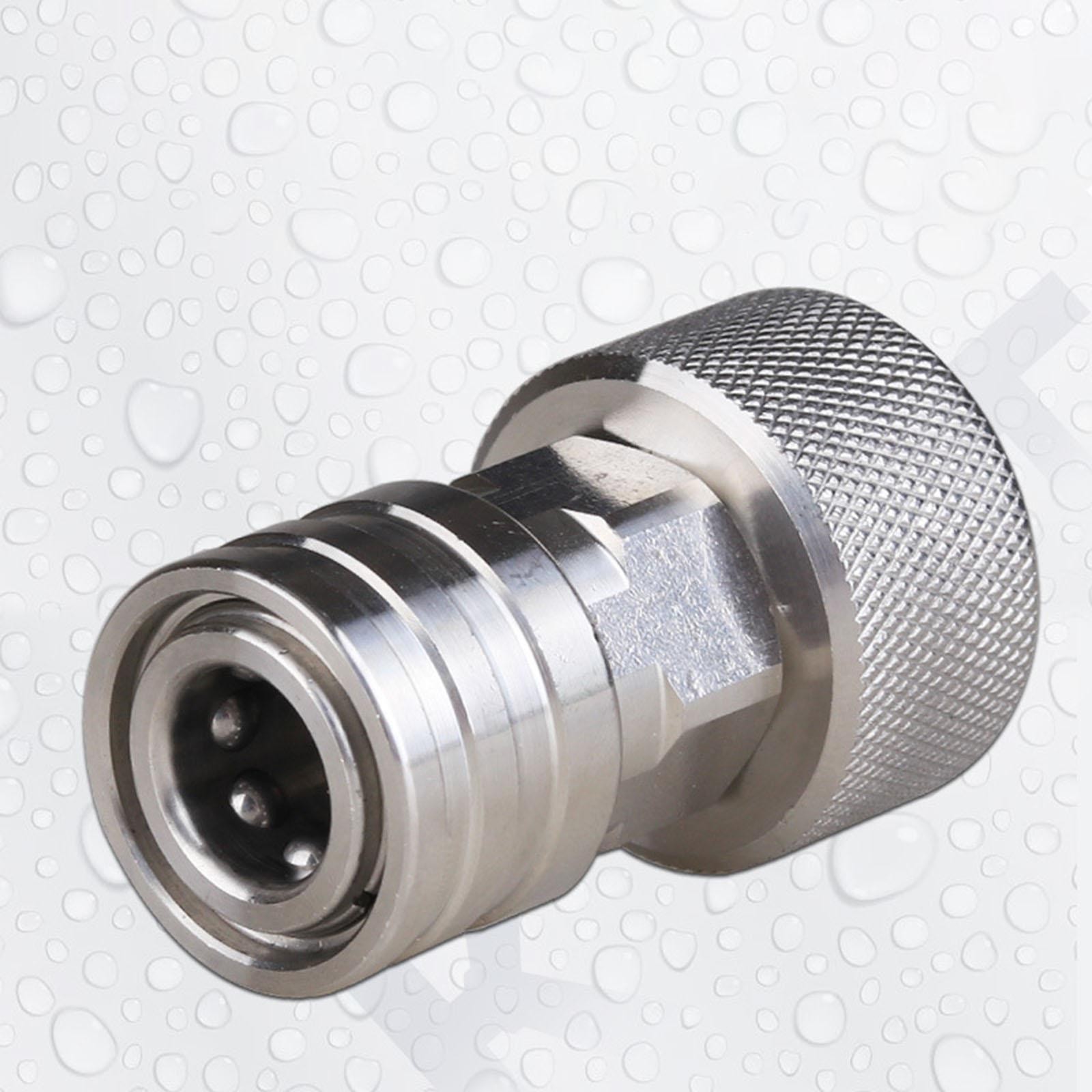 Ght 3/4″ Female to 1/4″ Quick Connect Water Hose to Power Washer Connector