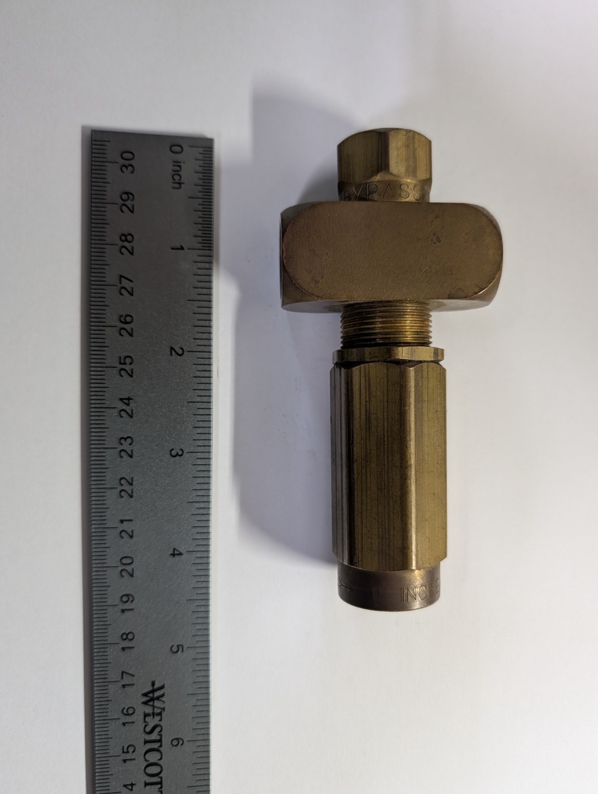 3/8 NPT Adjustable Pressure Washer Regulating Valve