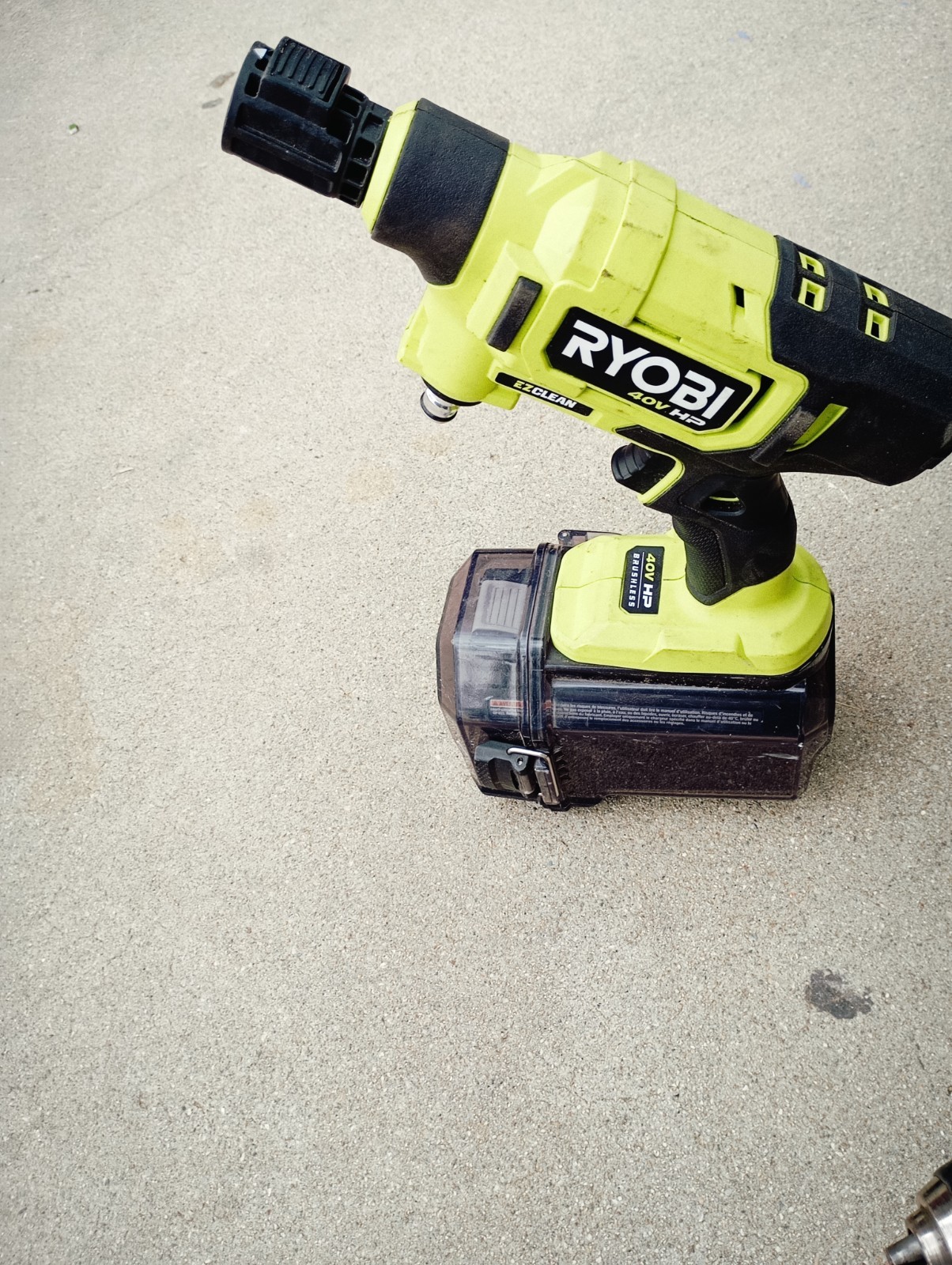 Ryobi 40V HP EZClean 600PSI Power Cleaner Kit 2Ah Battery (RY124052K)