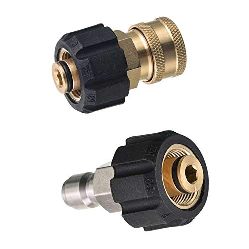 Pressure Washer Hose 50 Feet X 3/8 Inch for Hot and a: 50FT with 1 layer wire