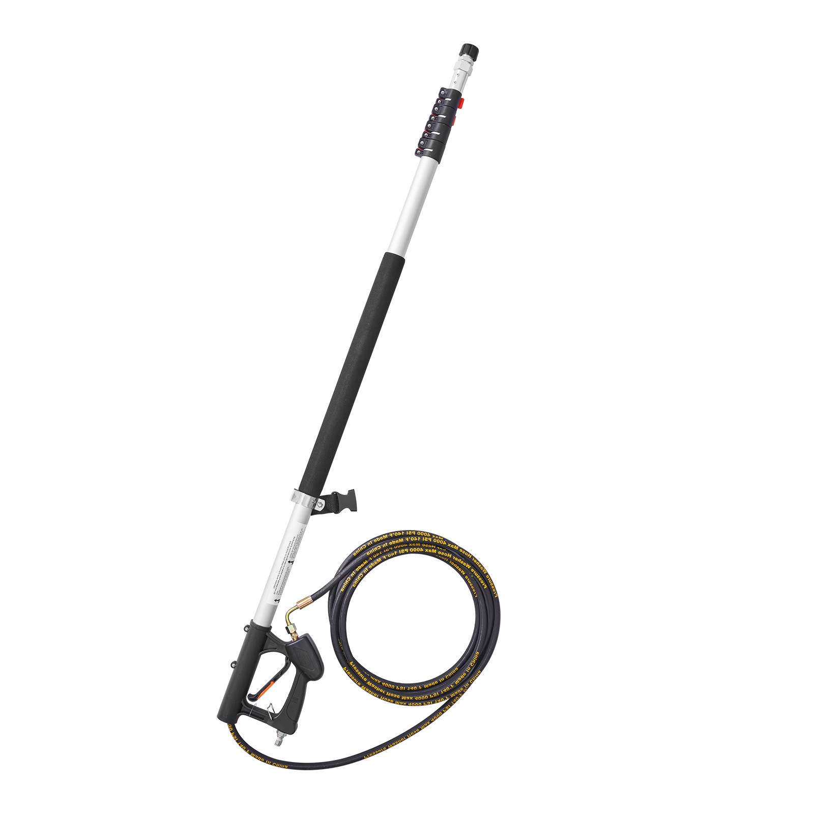 Pressure Washer Telescoping Wand 21 ft 4000 psi Telescopic Spray Wand 7 Nozzles
