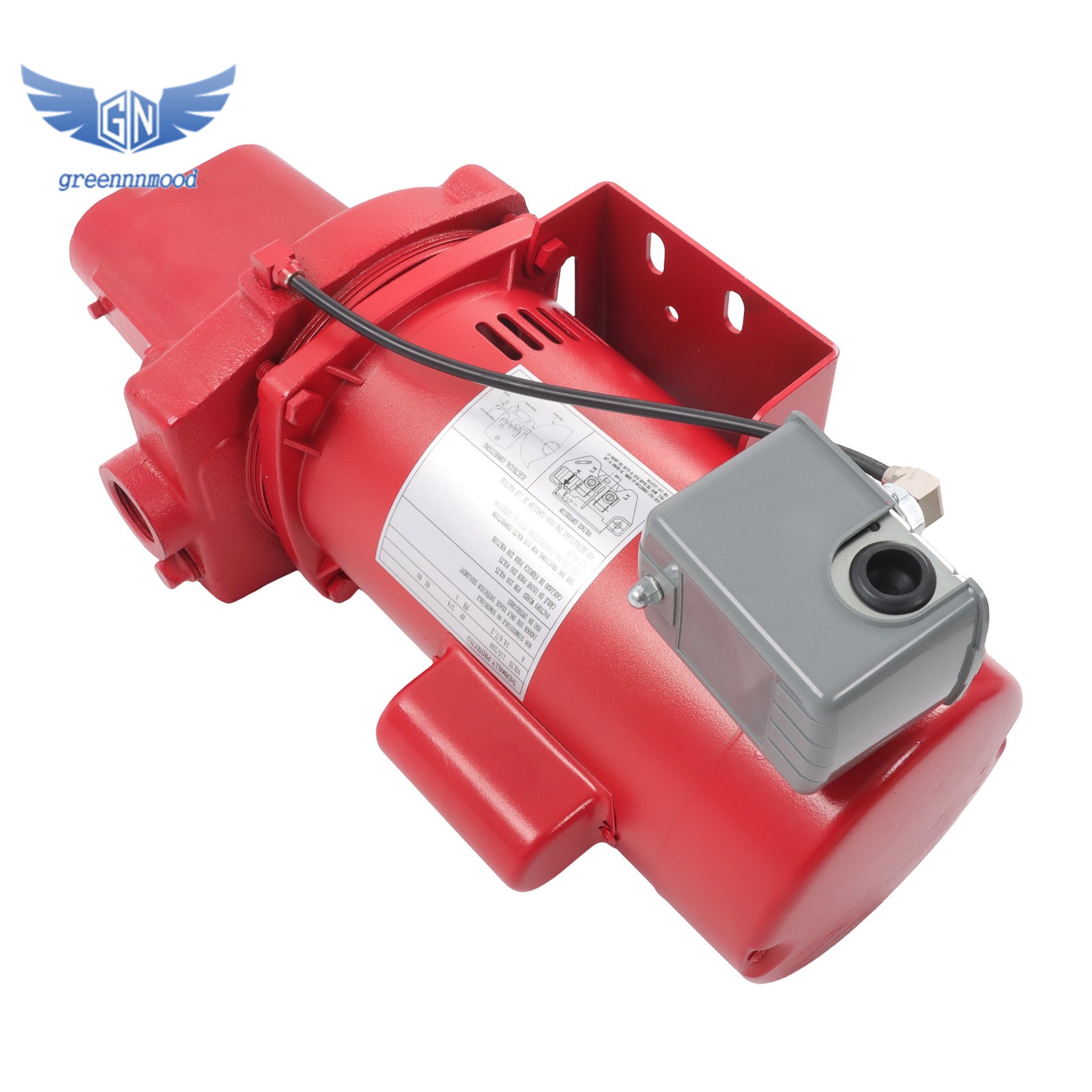 Premium Cast Iron RJS-75-PREM 3/4 HP 16 GPM Shallow Well Jet Pump 115/230 Volt