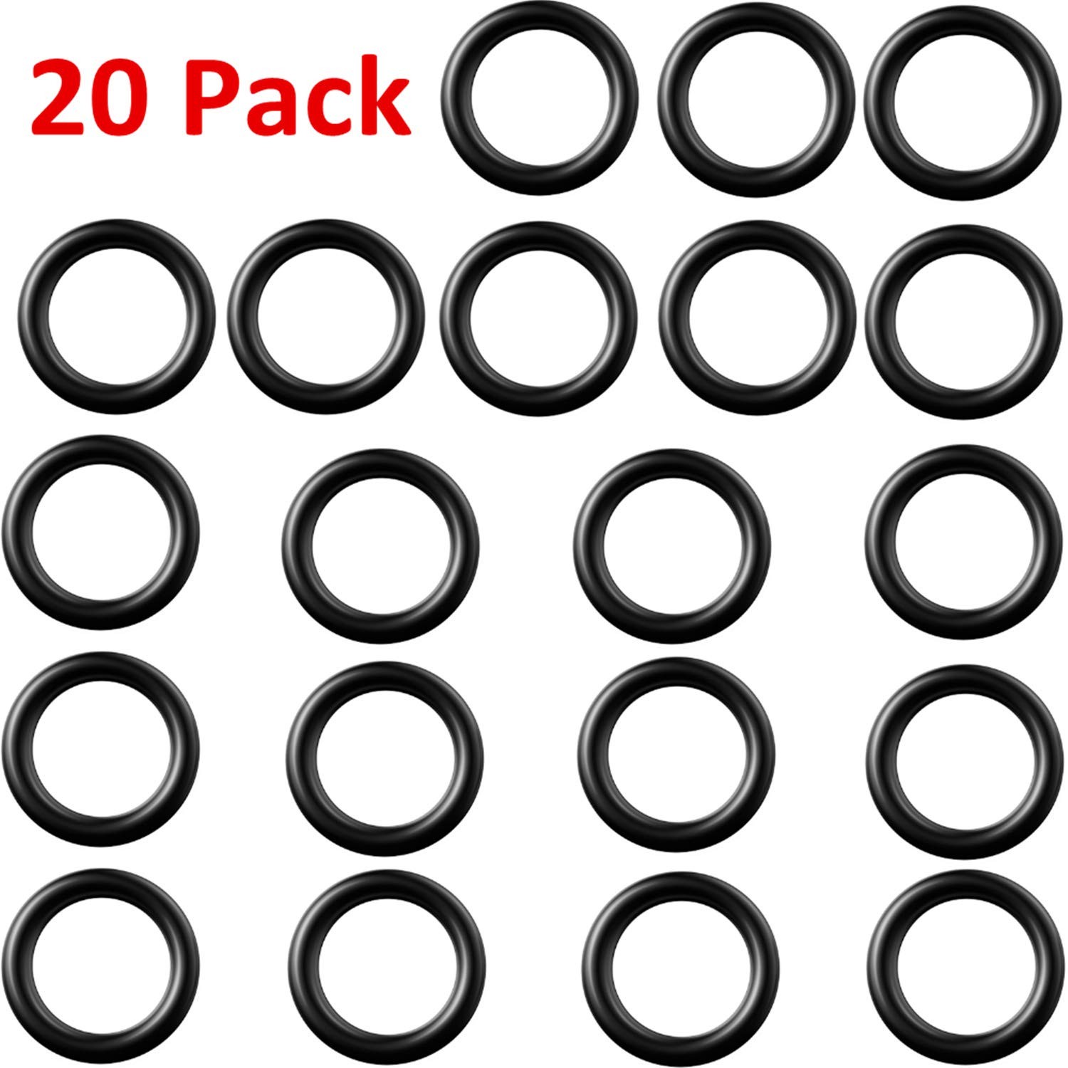 Garden Hose Washers 30 Pack Rubber Seal O Rings Replacement 3/4 Inch Water Fauce