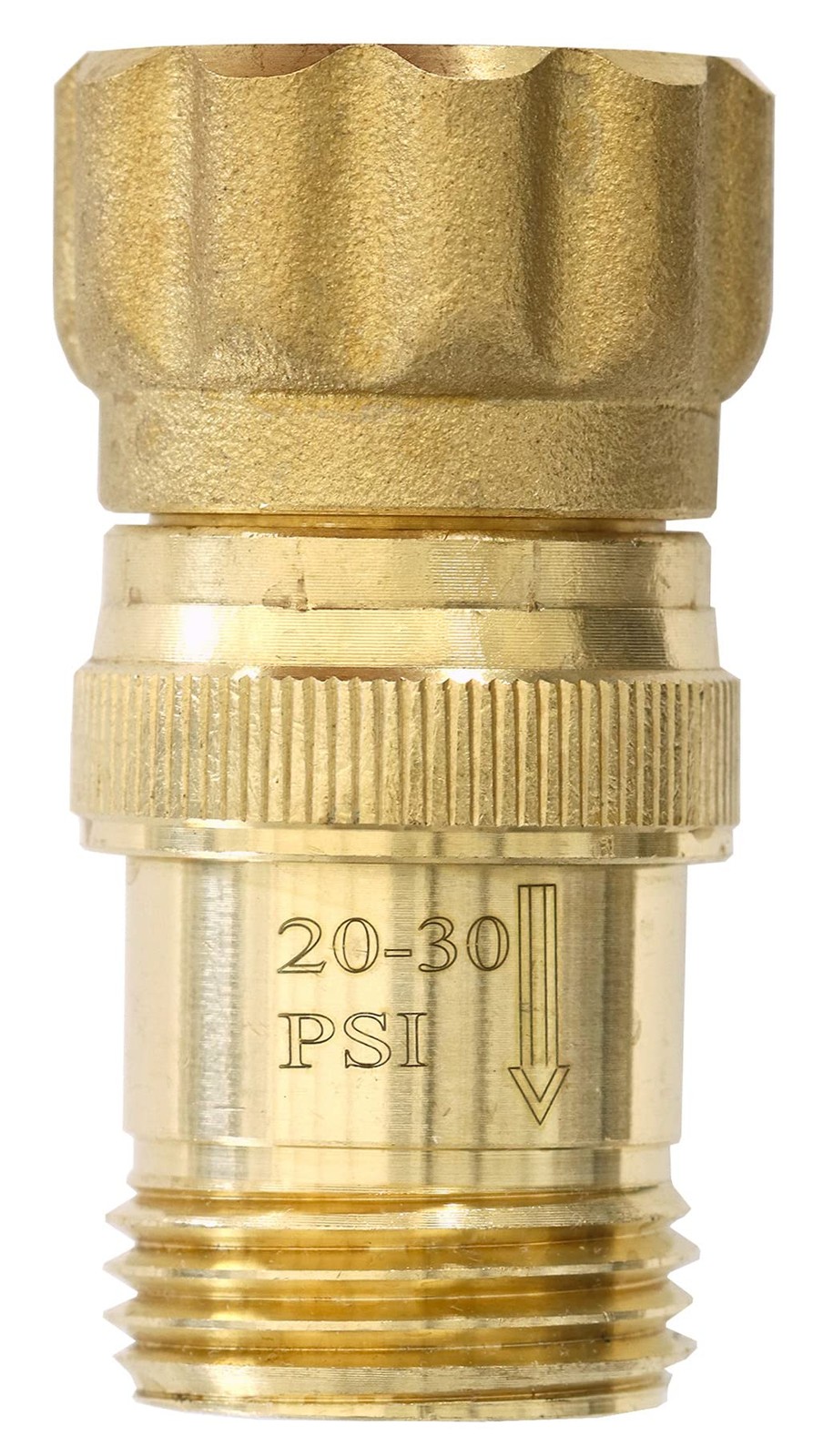Heavy Duty 25 psi Water Pressure Regulator 3/4 inch Hose Thread Drip Irrigati…
