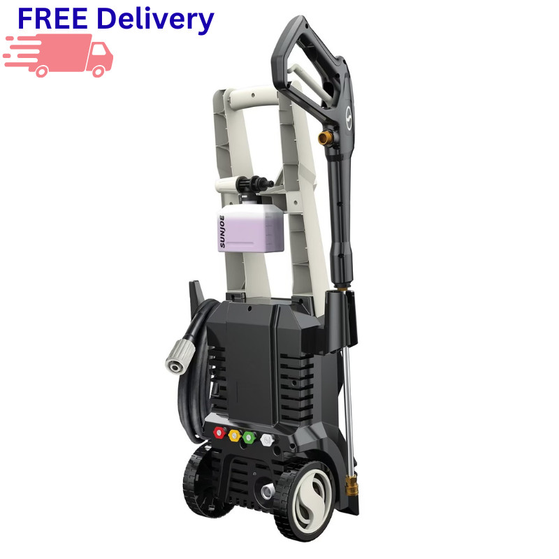 Sun Joe Electric Pressure Washer 2000 PSI 1.7 GPM 13-Amp Power Foamer Cannon New