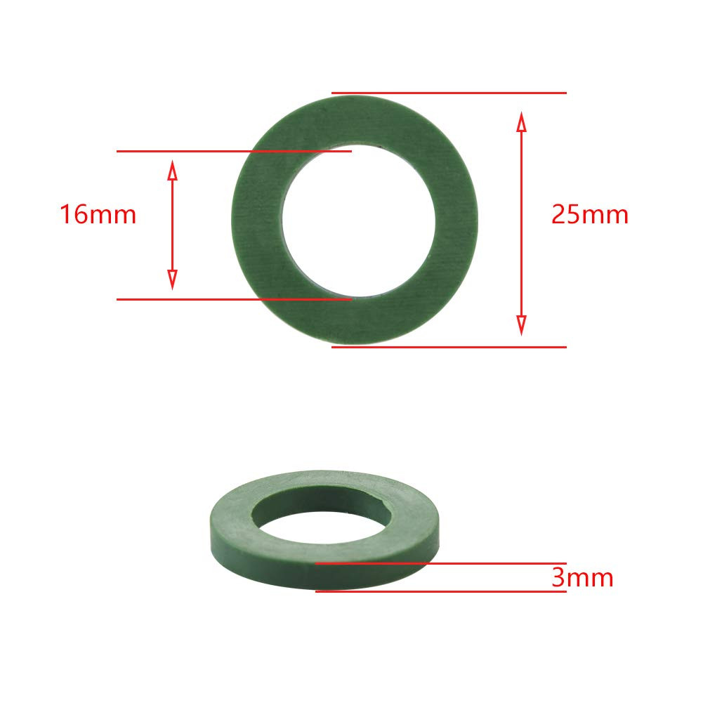 Green40x Garden Hose Rubber Washers Heavy Duty Fit All Standard 3/4″ Garden Hose