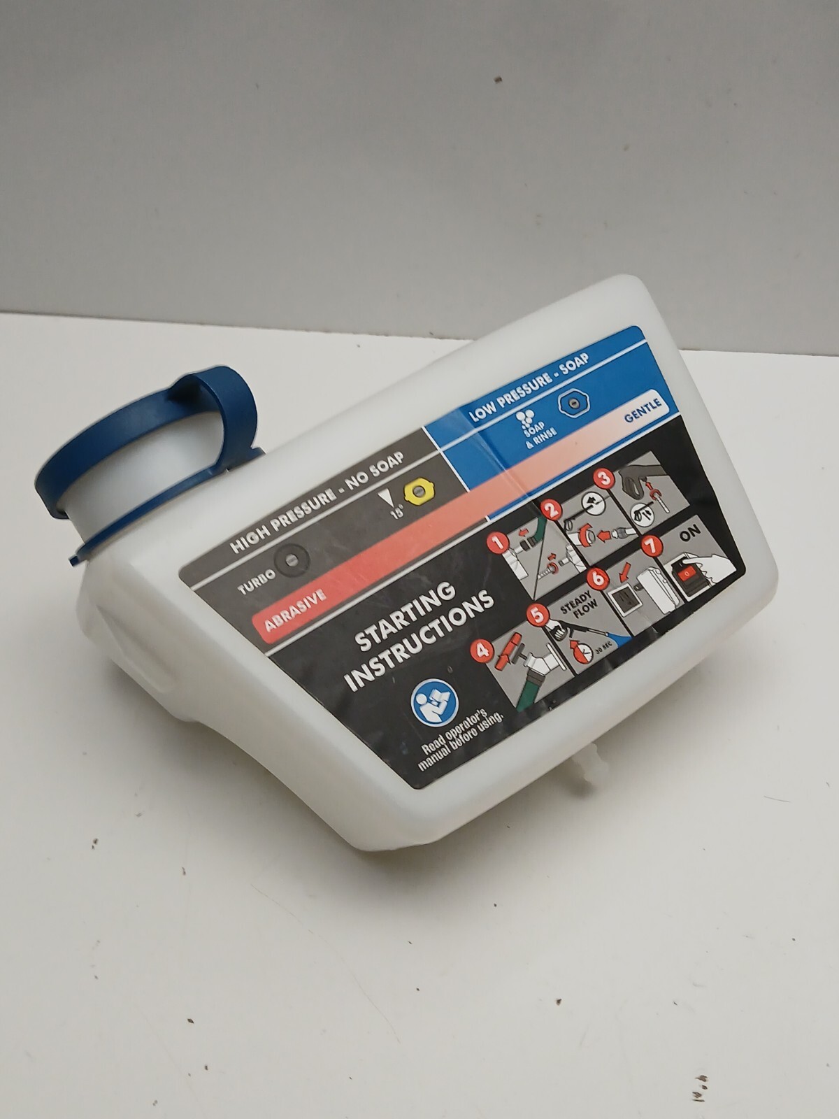 Ryobi OEM Parts. Detergent Tank Assembly RY1419MTVNM 1900psi Pressure Washer