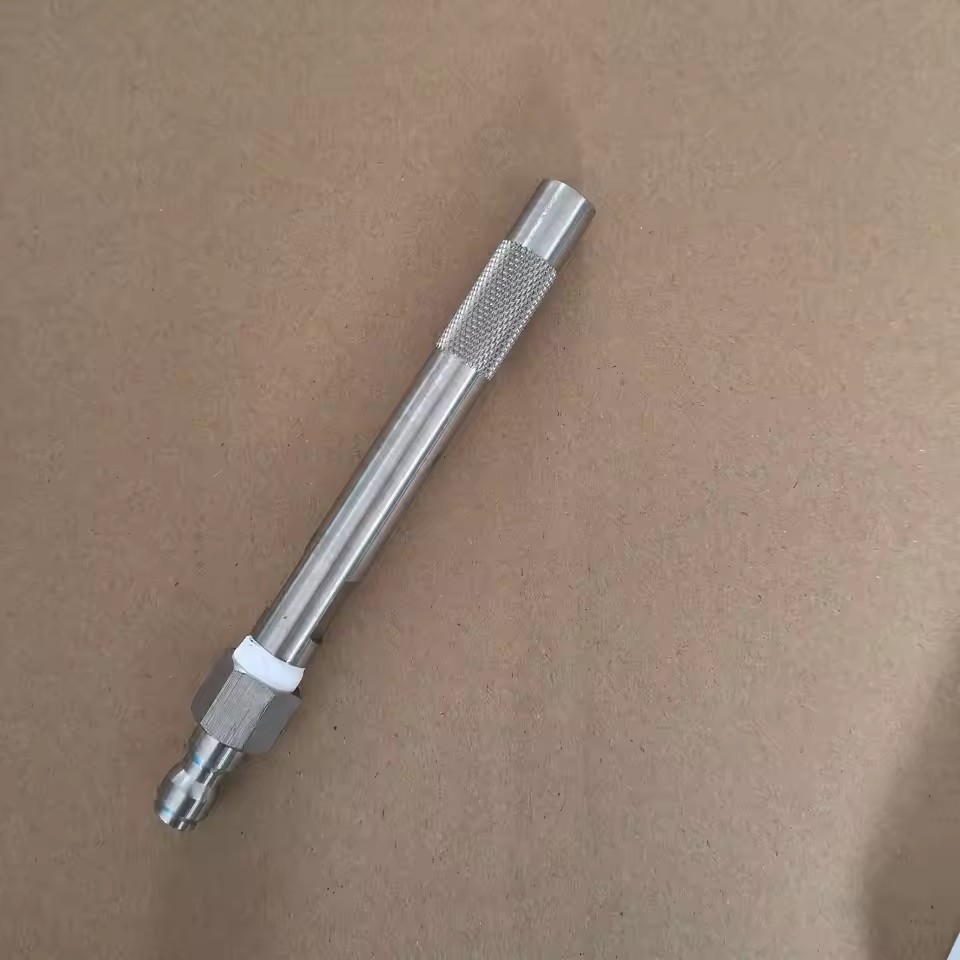 304 Stainless Steel Pressure Washer Long Range Chemical Nozzle 5000 PSI
