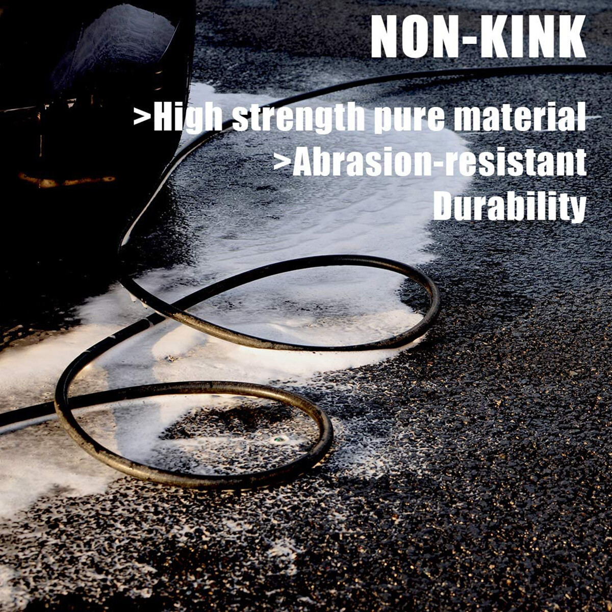 High Pressure Washer Hose 25/50/100ft 5800PSI M22 Power Washer Extension Hose