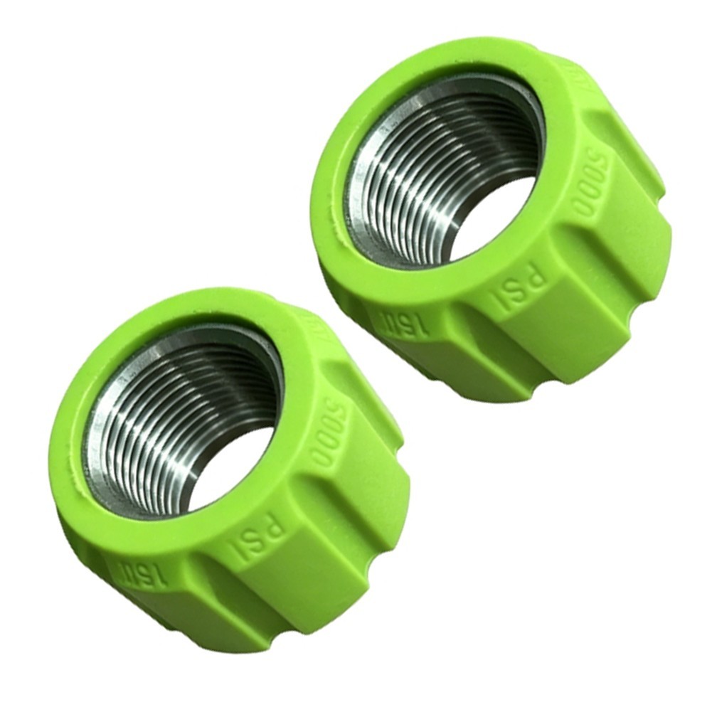 Green Plastic Knob Ring Nut for Foaming Pot – Bubble Foaming Pot Accessory Set