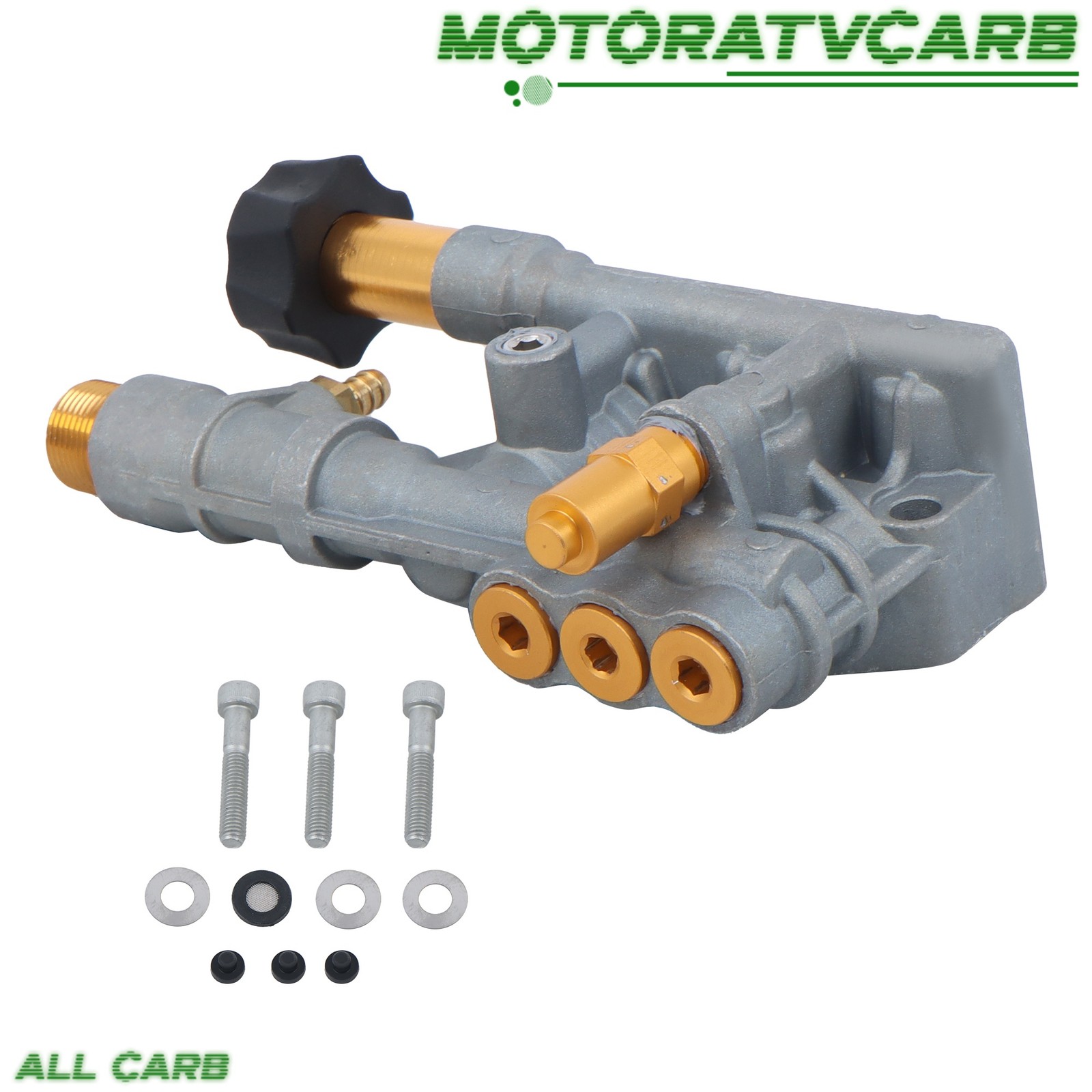 ALL-CARB For Simpson Cleaning 7108366 Manifold Kit for 510020 520006 Washer Pump