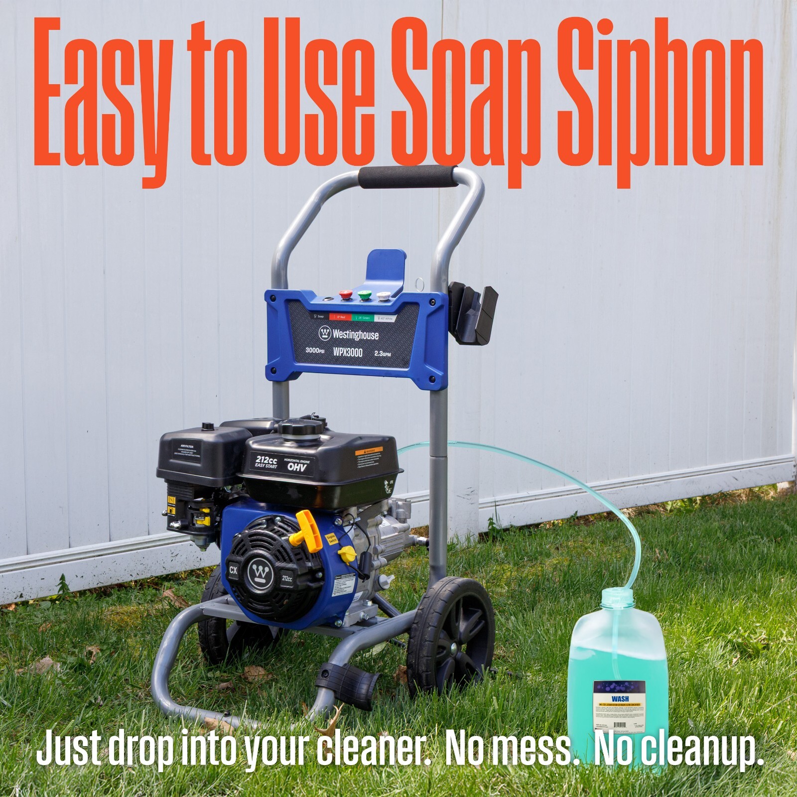 Westinghouse Open Box 3000 PSI 2.3 GPM Gas Powered Pressure Washer