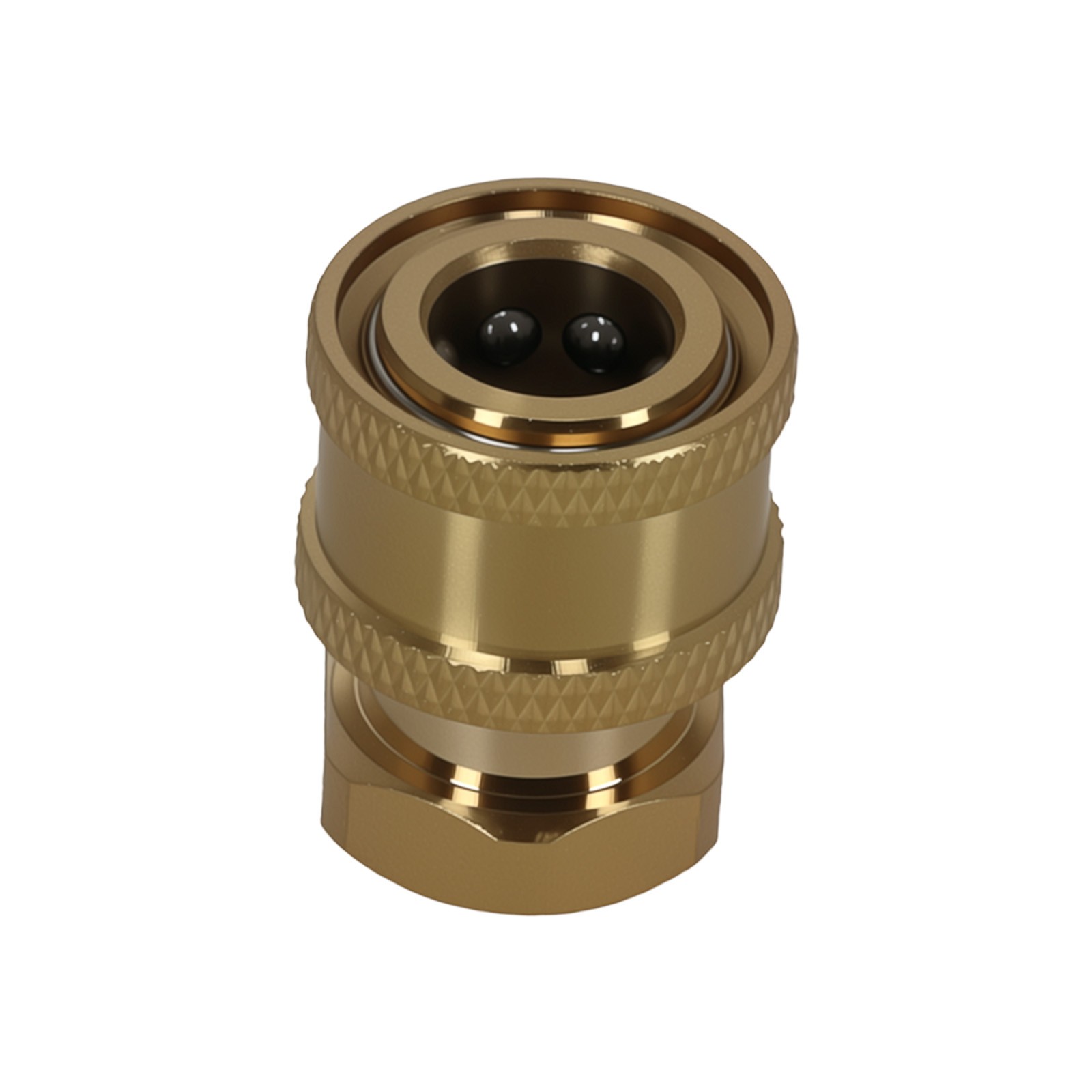 4x Brass Pressure Washer Coupler Adapter Fitting Set 1/4″ QC to Female NPT