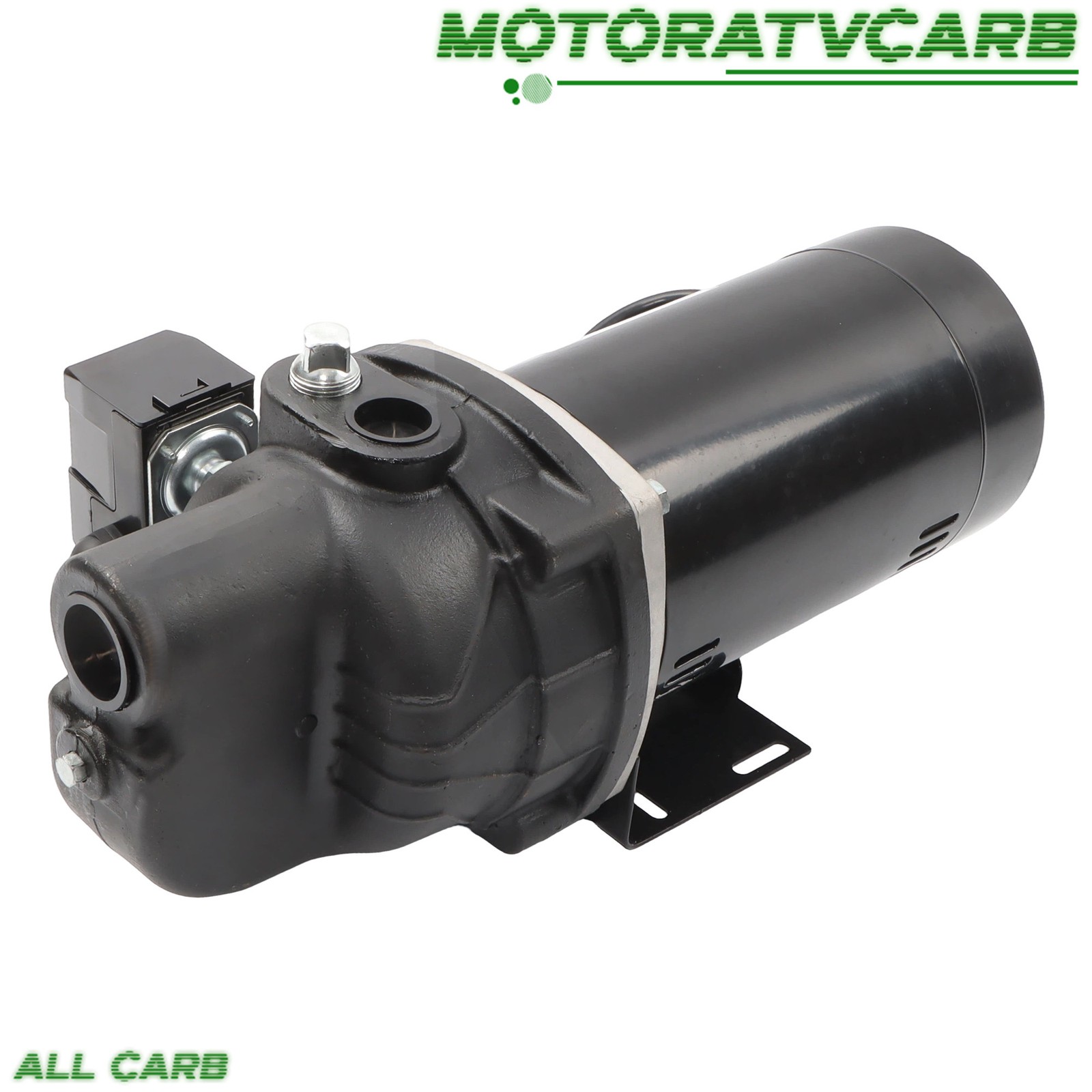 ALL-CARB Heavy Duty SWS100 1 HP Shallow Well Jet Pump 510 GPH 115/230V 3480RPM