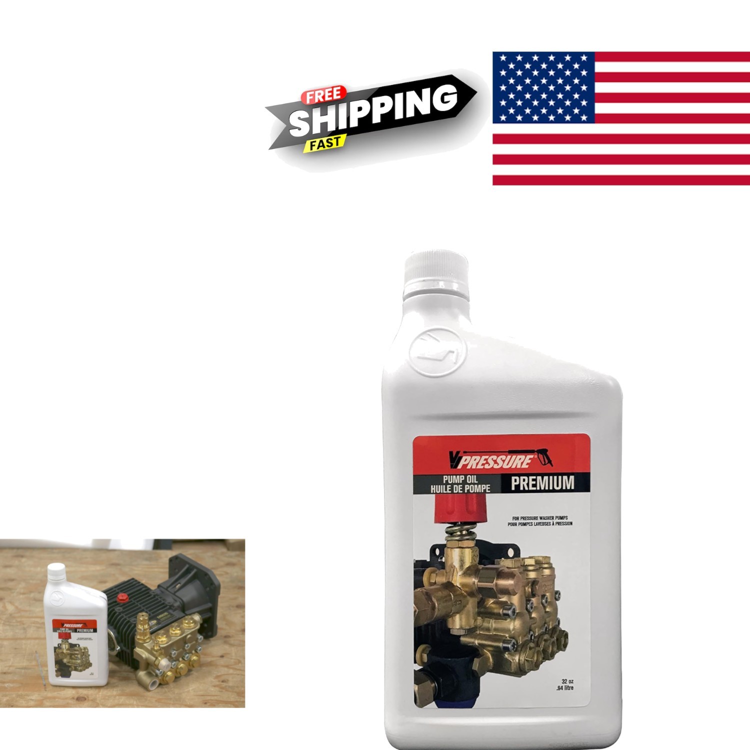 Pressure Washer Pump Oil 1 Liter Non Detergent Formula for Smooth Operation