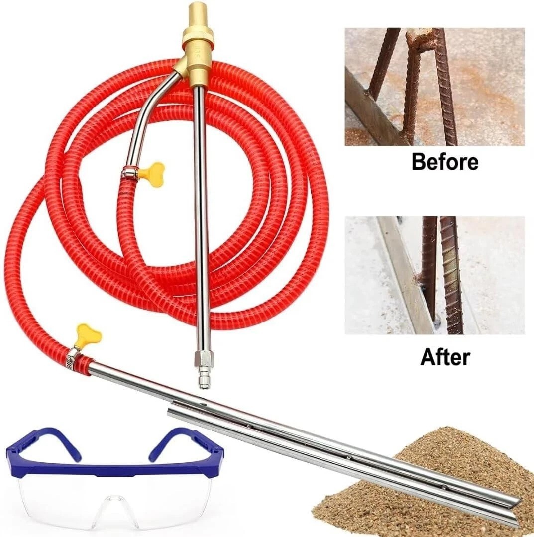 Complete Sandblasting System for Pressure Washers – 3m Hose and Nozzles Included