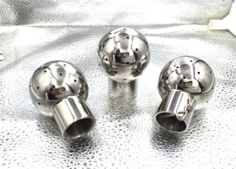 1/2″ 3/4″ 1″ BSP Female 304 Stainless Fix Spray Ball Tank Cleaning CIP canister