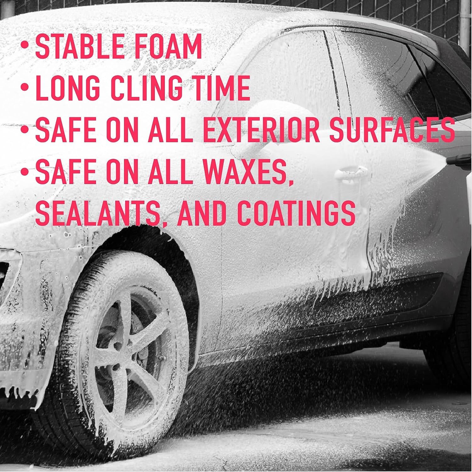 Car Wash Soap Shampoo Concentrated Foam Auto Detailing Cleaner 5 Gallon