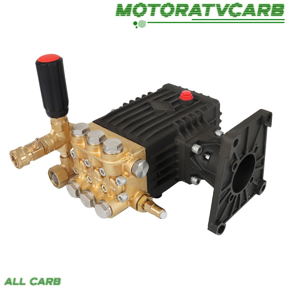 ALL-CARB G: 3000 psi at 4 US gpm, 9hp at 3400rpm 1in Shaft Pressure Washer Pump