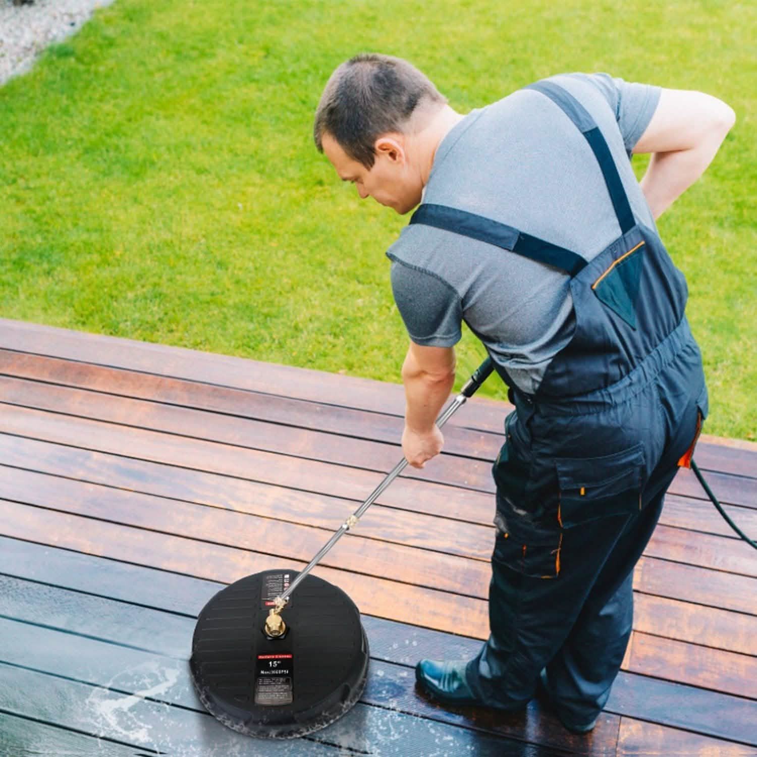 15″ High Pressure Flat Surface Cleaner