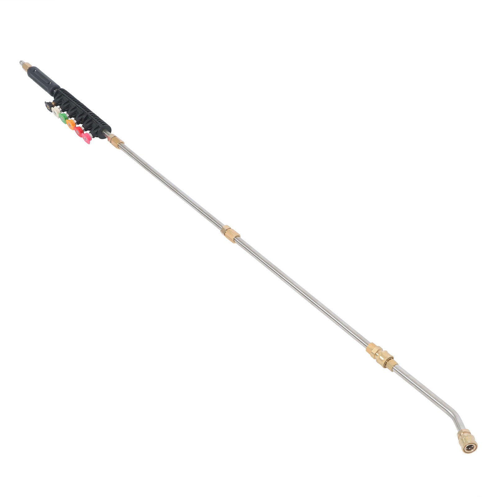 97 Inch Stainless Steel Replaceable Upgraded Power Washer Extension Wand