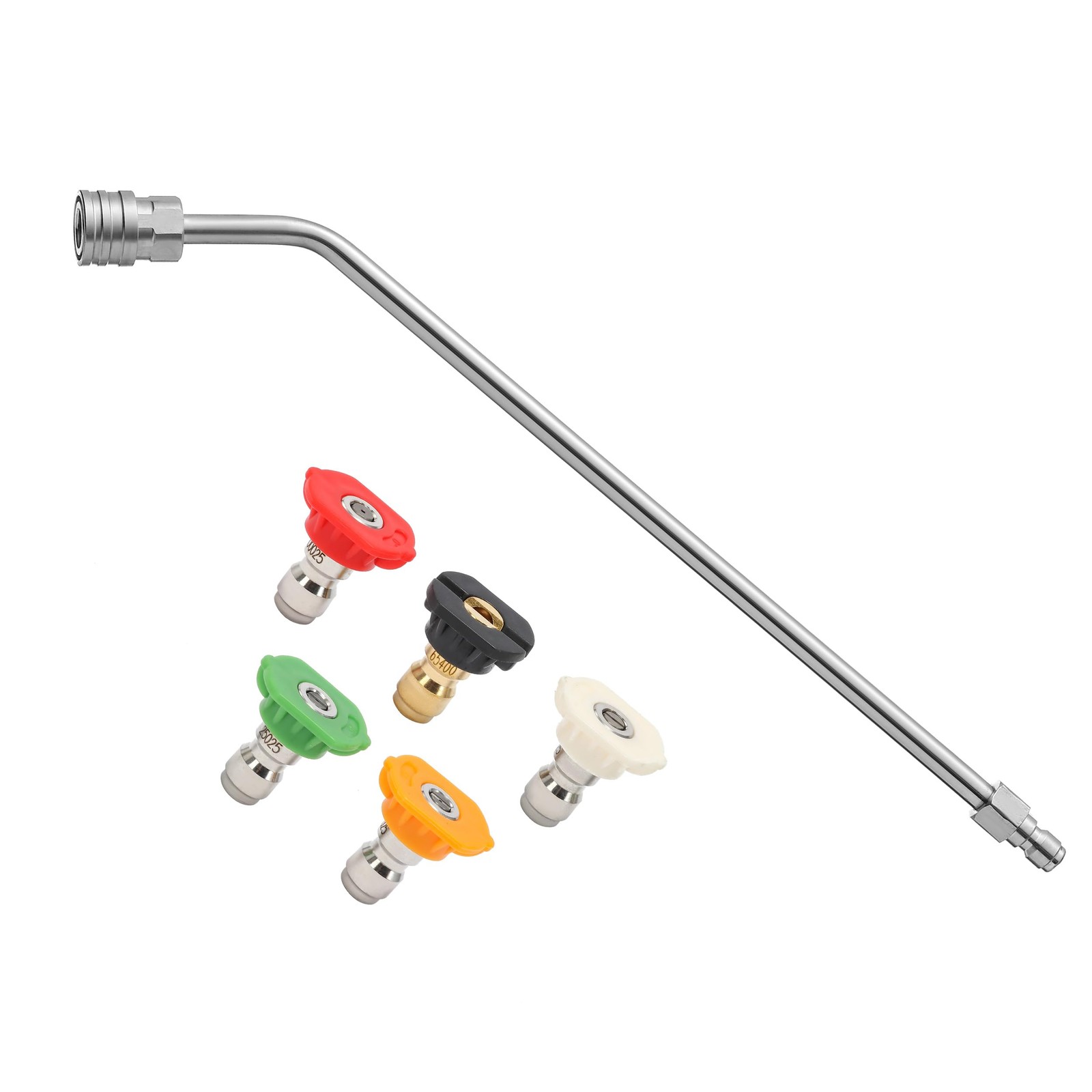 RIDGE WASHER Pressure Washer Extension Wand 45 Degree Curved Angled Attachmen…