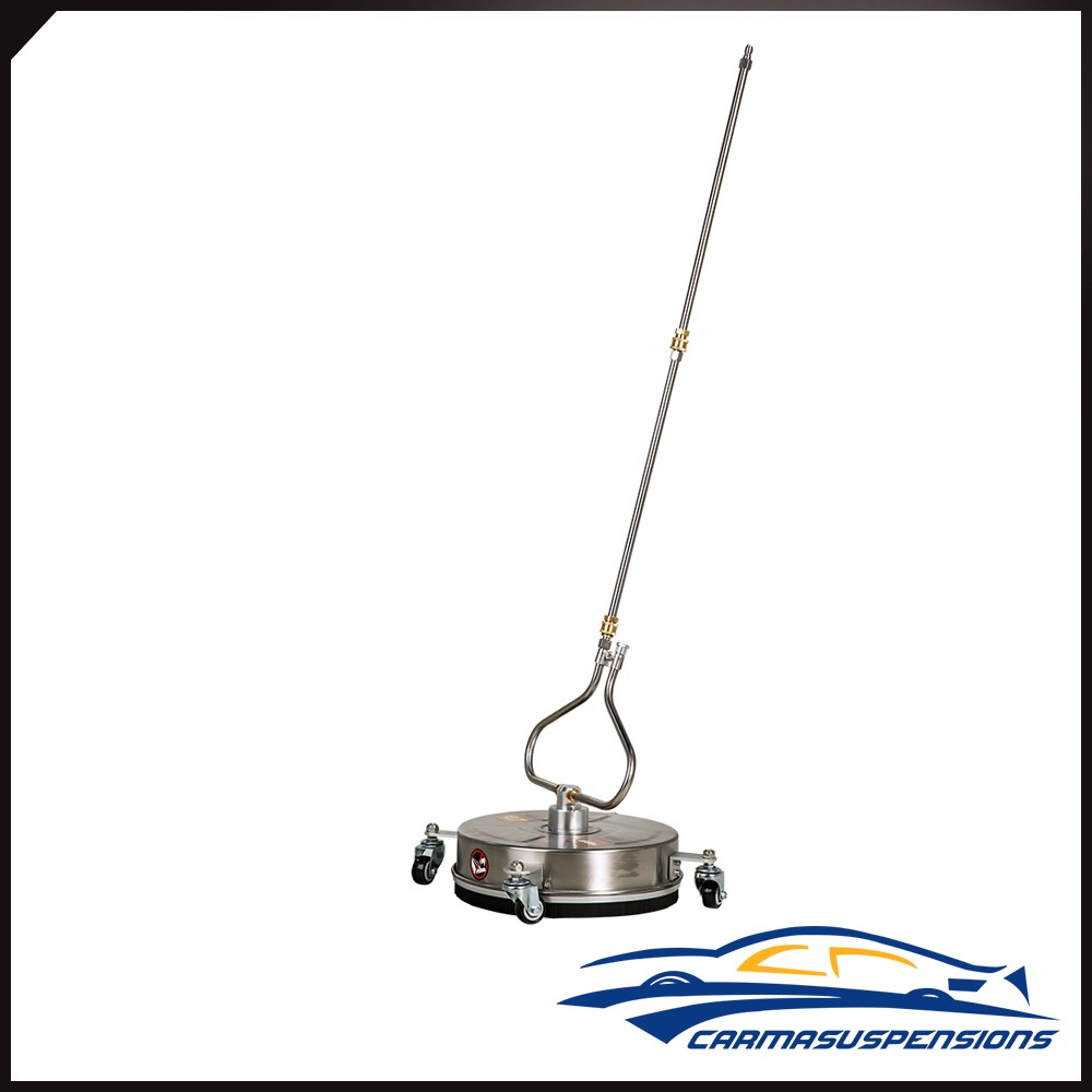 13.7″ Pressure Washer Surface Cleaner with 4 Wheels Stainless Steel Brand New