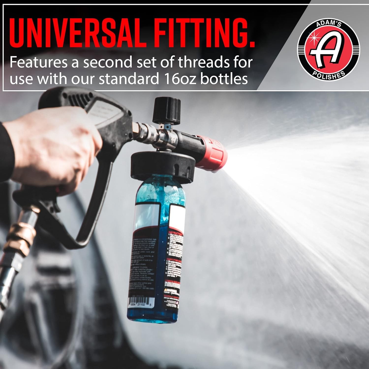 Adam’s Polishes Premium Foam Cannon – Custom Snow Foam Cannon Soap Sprayer.