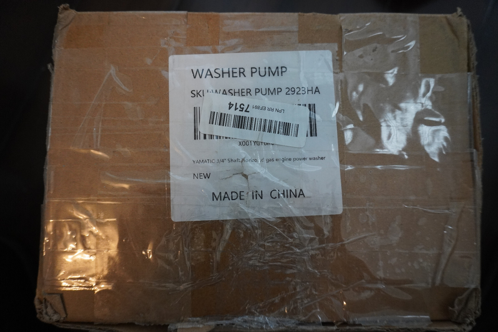 YAMATIC 3/4″ Shaft Horizontal Pressure Washer Pump 3000 PSI @ 2.5 GPM