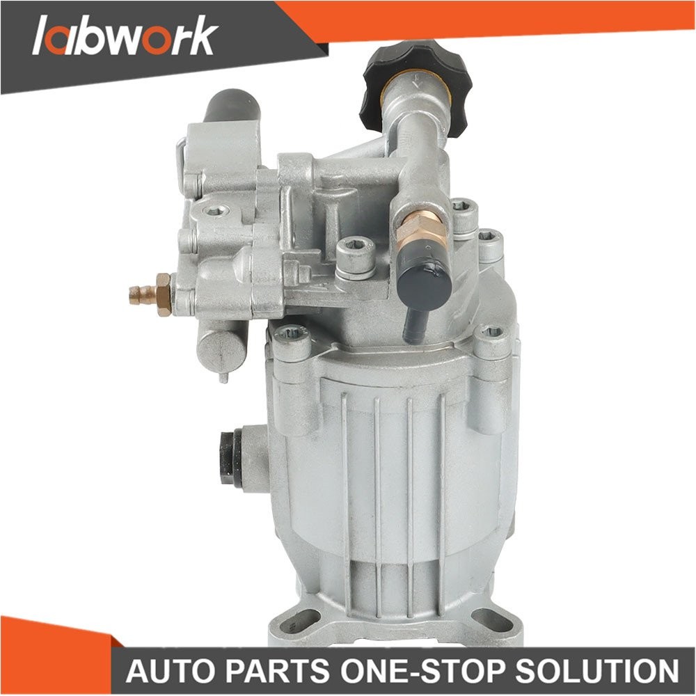 Labwork Pressure Washer Pump 3/4 HorizShaft MAX 3000 PSI 2.5 GPM Oil Sealed