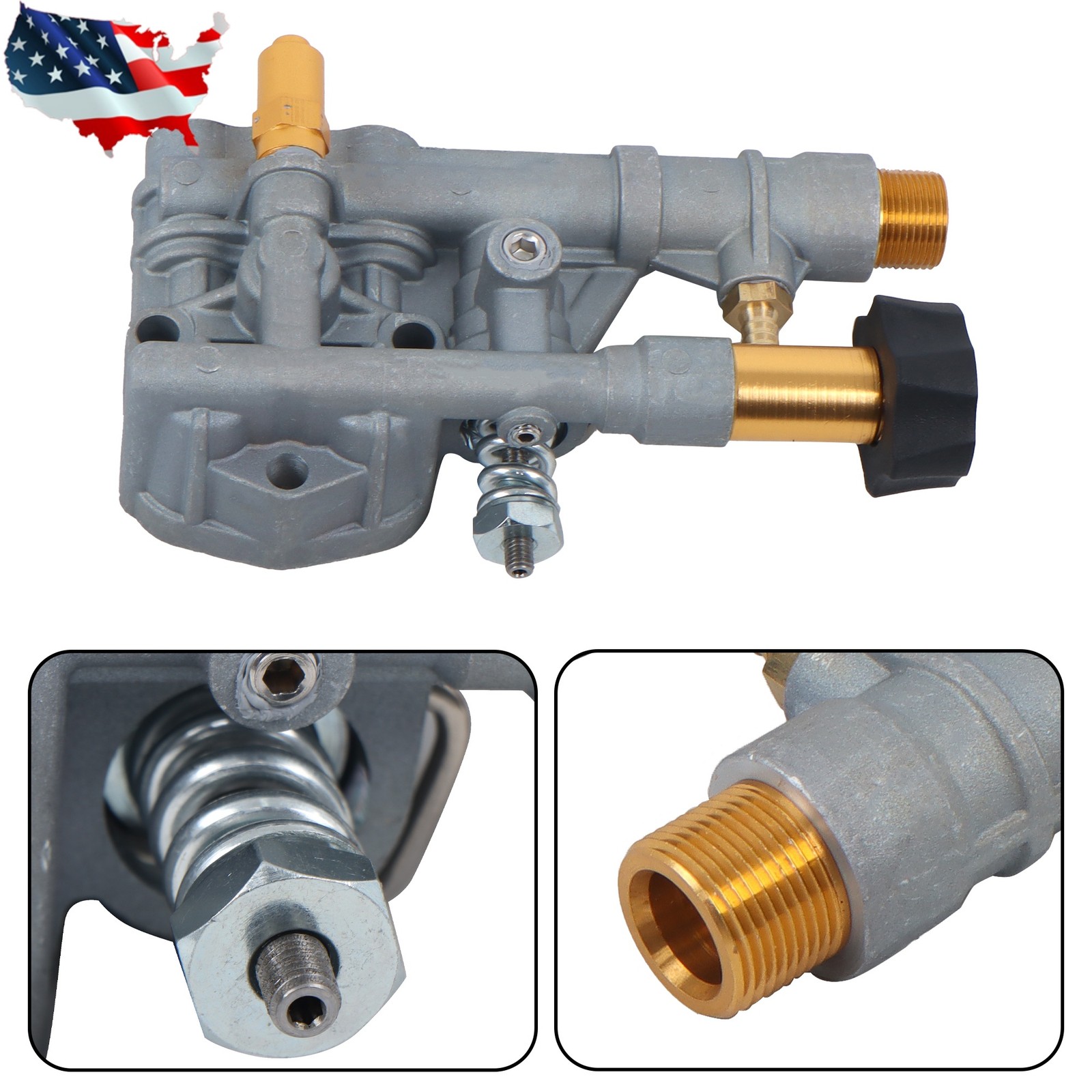 For Simpson Cleaning 7108366 510020 520006 Manifold Kit Washer Pump