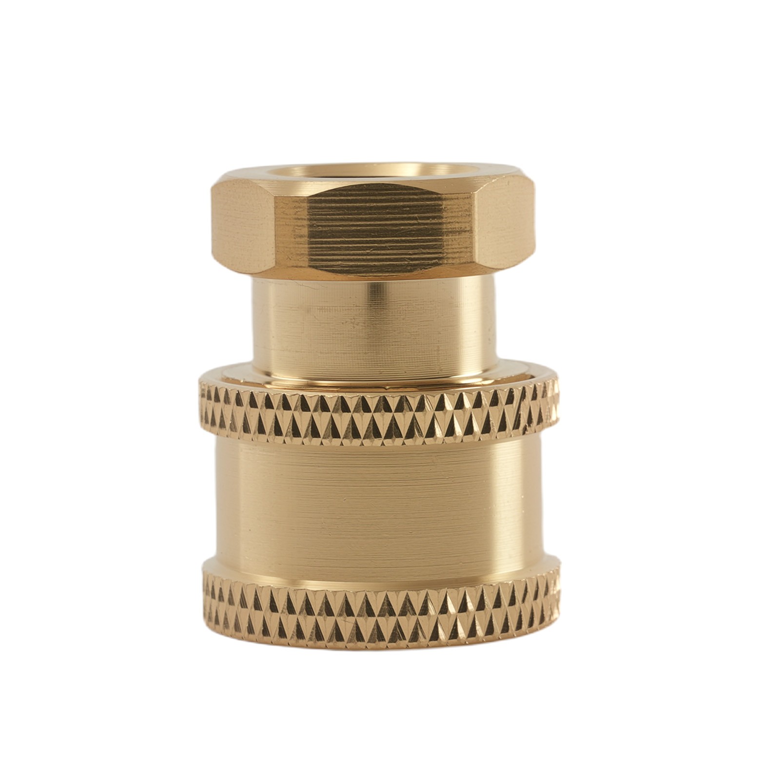 1/4″ Pressure Washer Adapter Quick Connect Socket to Female NPT Brass 2PC