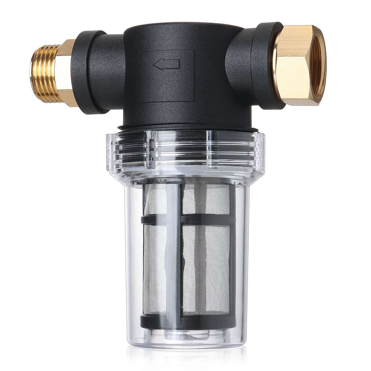 1/2Sets Water Garden Hose Inlet Filter Pressure Washer Washing Machine Sediment