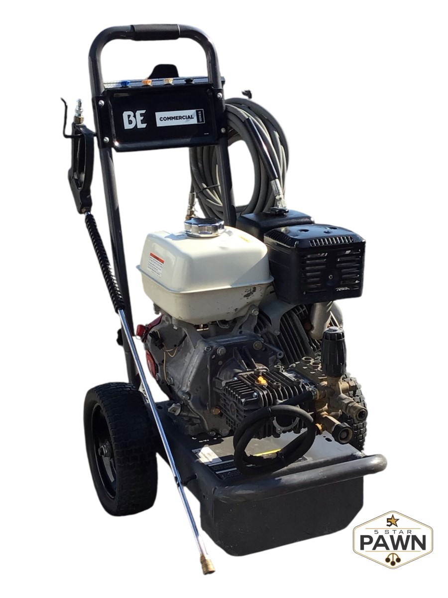 BE Power Equipment B3013HCS 3,000 PSI – 5.0 GPM Gas Pressure Washer (FVS034070)