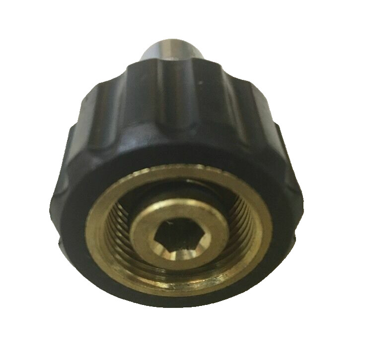 MTM Hydro 3/8″ Quick-Connect Plug With M22 x 14mm Female End – Karcher Style