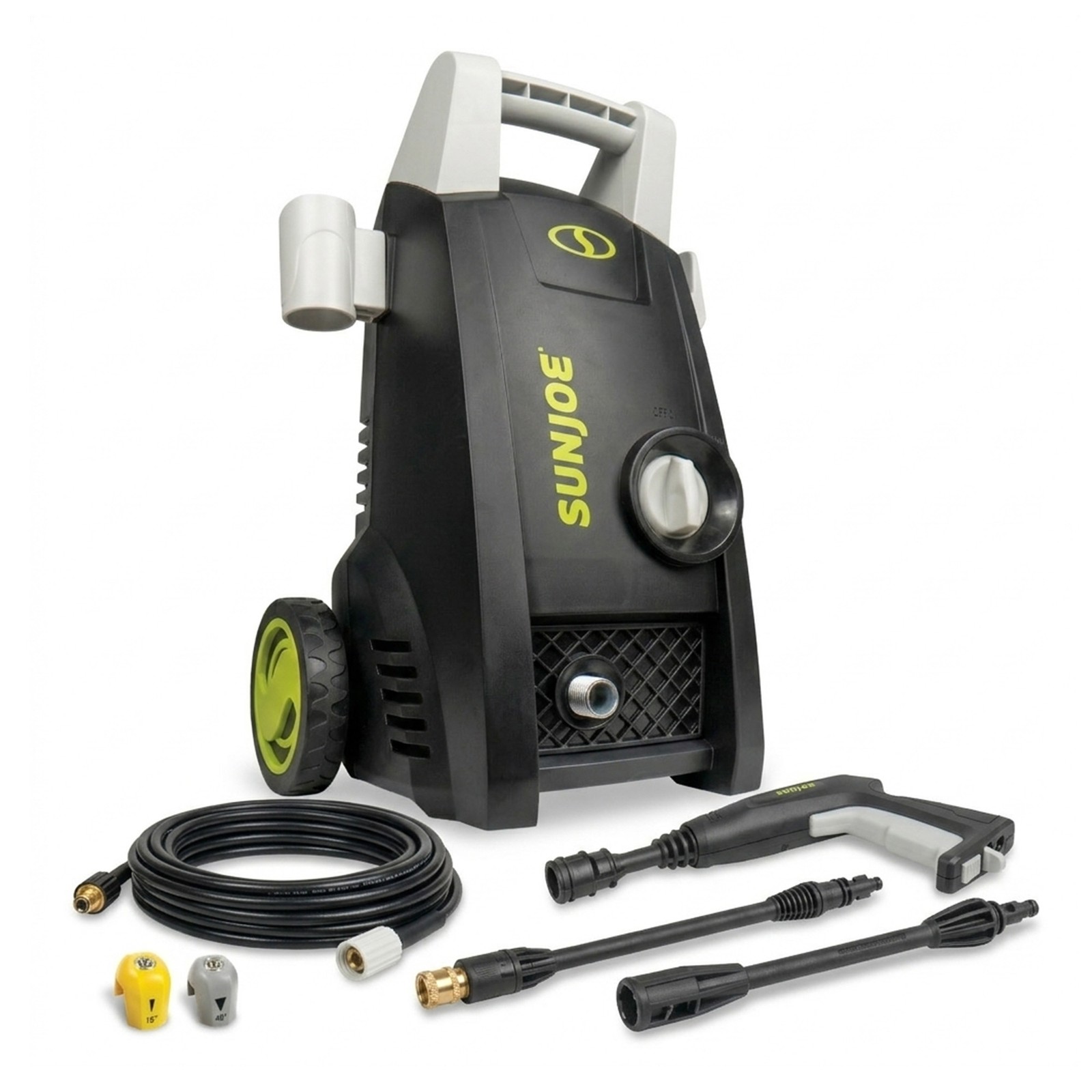 Sun Joe Electric Pressure Washer with Nozzles & Sprayer Heads, SPX1000