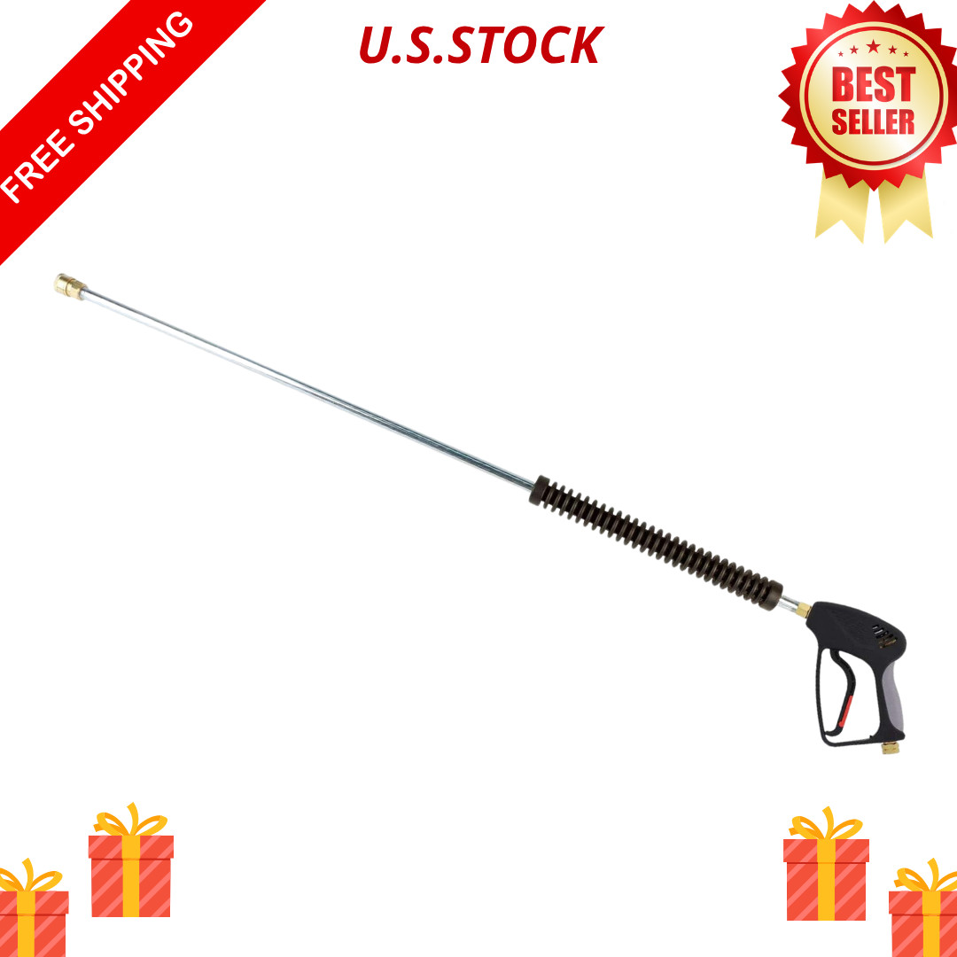 Deluxe 5000 PSI 10 GPM Pressure Washer Gun with 36″ Wand