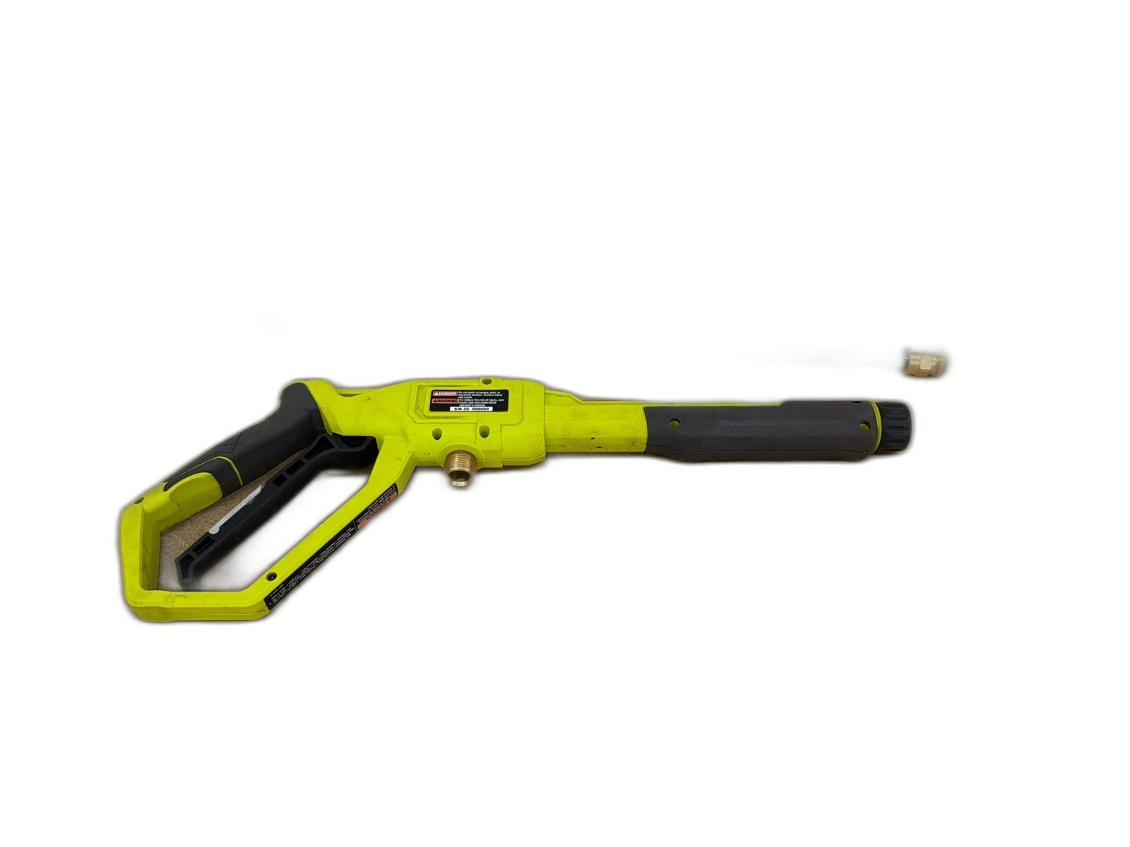 RYOBI Pressure Washer Trigger Handle Kit, Quick-Connect Adaptors, NO Nozzles